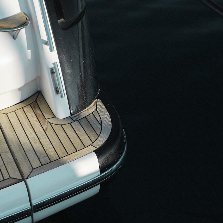 Exclusive yachting scene